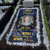 Custom Photo Gone But Never Forgotten Grave Memorial Blanket HA75 892072