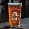 Custom Photo Life Would Be Boring Without Me Dog Cat Print Beer Glass HA75 892392