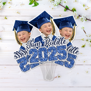 Custom Photo Class of 2025 Graduation Face Fans Graduation Party Decor Gift HA75 892080
