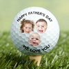 Custom Baby Photo First Father's Day Golf Ball For Golf-Loving Dad LM32 893471