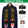 Custom Graduation Stole Country Flag Class of 2026 HO82 901324