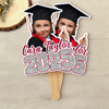Custom Photo Class of 2026 Graduation Face Fans Graduation Party Decor Gift HA75 892080