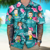Custom Photo Funny Kids Personalized Hawaii Shirt Family Gift HA75 892048