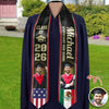 Custom Graduation Stole Country Flag Class of 2026 HO82 901324
