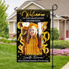 Custom Photo Class Of 2026 Glitter Graduation Garden Flag LM32 899359