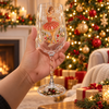 Holiday Champagne Glasses Set Gift For Christmas TH10 171385