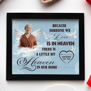 Custom Photo Love Is In Heaven Picture Frame LM32 893211