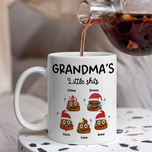 Personalized Mommy’s Little Shits Mug – Funny Christmas Gift for Mom CH07 896324
