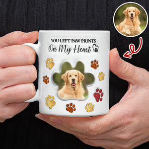 Custom Photo Forever In My Heart Memorial 3D Inflated Effect Printed Mug HA75 897066