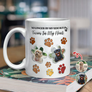 Custom Photo Forever In My Heart Memorial 3D Inflated Effect Printed Mug HA75 897066
