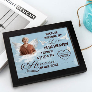 Custom Photo Love Is In Heaven Picture Frame LM32 893211