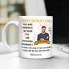 Custom Photo Funny Dad Acronym Mug, Joke Gift for Dad, Father's Day LM32 669085