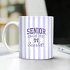 Personalized Class Of 2027 Stripe Mug For Senior TH10 170899