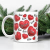 Personalized Custom Name Love Heart Valentine 3D Inflated Effect Mug For Couple TH10 896973