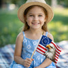 Betsy Ross 1776 2026 Flag, Patriotic with Eagle Handheld American Flag HO82 902918