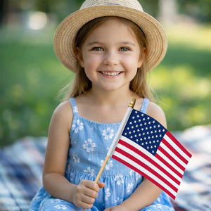 American Flag Handheld Flag, For Patriotic Parades and Celebrations HO82 900950