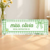 Personalized Preppy Bow Acrylic Desk Name Plate Back to School Teacher Gift CH07 180048