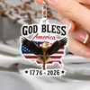 God Bless America Acrylic Keychain TH10 898939