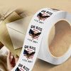 Patriotic 250th Anniversary God Bless America Eagle 1776–2026 Roll Sticker HO82 901000