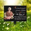 Custom Memorial Photo - Your Wings Were Ready But My Heart Was Not Garden Stake CH07 895400