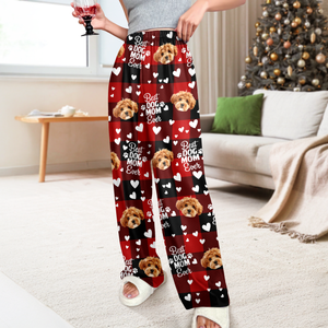 Custom Photo Best Dog Mom, Best Dog Dad Ever Sweatpants HA75 897618