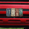 Rustic 250th Anniversary USA Vintage Style License Plate HA75 920542