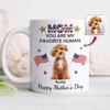 Custom You're My Favorite Flag America Accent Mug for Dog Lovers LM32 899129