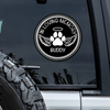 Custom Name In Loving Memory Dog Memorial Car Window Decal Sticker TH10 898467