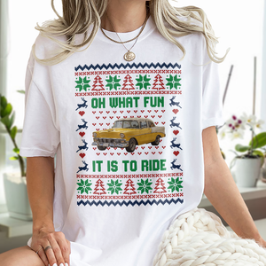 Custom Car Photo Oh What Fun It Is To Ride Bright Shirt Gift For Car Lover HA75 898148