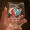 Custom Name The Heart Of The American Home Since 1776 Wine Glass Gift For Mother's Day LM32 897861