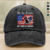 Patriot We The People 250 Years of America 1776-2026 Washed Denim Baseball Cap HA75 920318
