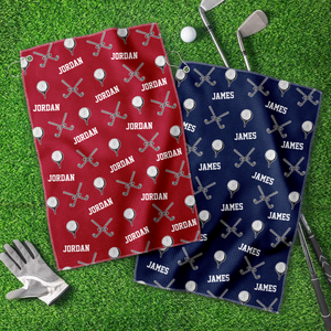 Golf Custom Name - Personalized Golf Towel Gift For Golf Lovers HA75 892590