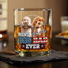 Custom Photo Best Dog Dad Ever Dog Whiskey Glass Gift For Dad HO82 893930
