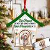 Custom Photo Dog Loss Memorial Wood Ornament CH07 896906
