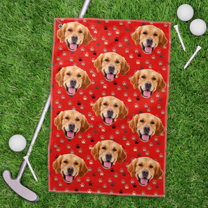 Custom Photo Dog Cat For Sport Player Golf Towel HA75 892562