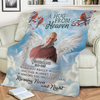 A Hug From Heaven Custom Photo Dad Mom Memorial Blanket CH07 896456