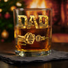 Personalized The Man The Myth The Legend Dad Whiskey Glass CH07 911360
