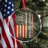 250 Years America Flag 250th Birthday 1776-2026 Glass Ornament HO82 894792