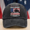 250 Years USA 250th Anniversary America Celebration Washed Baseball Denim Cap CH07 896750