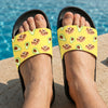 Custom Pet Face Tropical Fruit Slide Sandals Gift For Pet Lovers CH07 911616