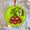 Custom Name Christmas Family Members Family 3D Effect Print Ceramic Ornament HA75 897450