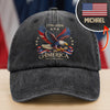 Custom Name America 250 Years Anniversary Eagle Embroidered Baseball Cap HO82 901698