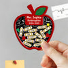 Personalized Thank You Teacher Acrylic Apple Shaking Magnet Gift From Students HO82 894288