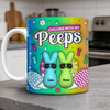 Custom Name Chilling With My Peeps 3D Inflated Effect Mug For Easter CH07 910294