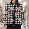 Custom Face Photo Christmas Pattern Cardigan Christmas Gift HO82 900398