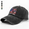 Patriot We The People 250 Years of America 1776-2026 Washed Denim Baseball Cap HA75 920318