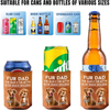 Custom Photo Dog Dad The Man The Myth The Snack Dealer Dog Leather Can Cooler Holder Gift For Dog Lovers HO82 894104