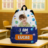 Custom Photo Mermaid Unicorn Dinosaur Astronaut Backpack Personalized Back To School Gift For Kids HA75 892676