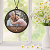Custom Memorial Photo Always & Forever In My Heart Suncatcher LM32 897503
