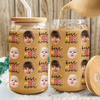 Custom Photo Best Mom Ever Glass Can With Lid Gift For Mom TH10 898789